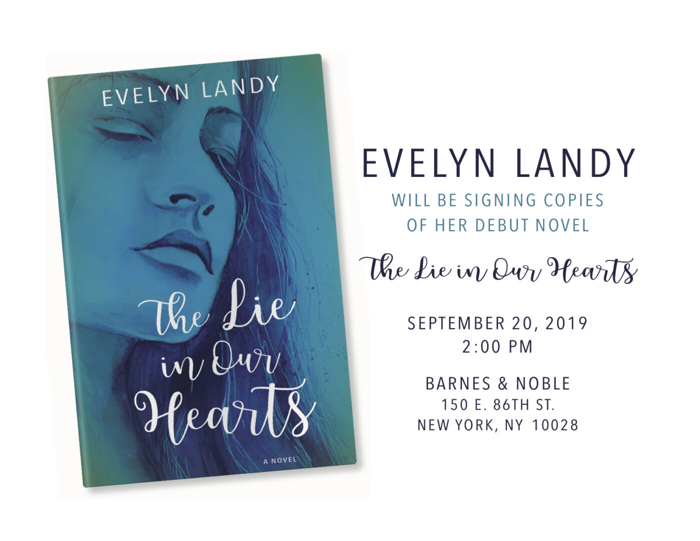 Evelyn’s Book Signing
